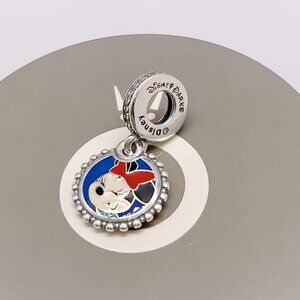 Disney Parks Pandora Disneyland Hotel Resort Dangle Charm Exclusive Minnie Mouse